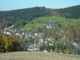 Blick auf Rechenberg