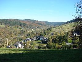 Blick auf Rechenberg und Holzhau