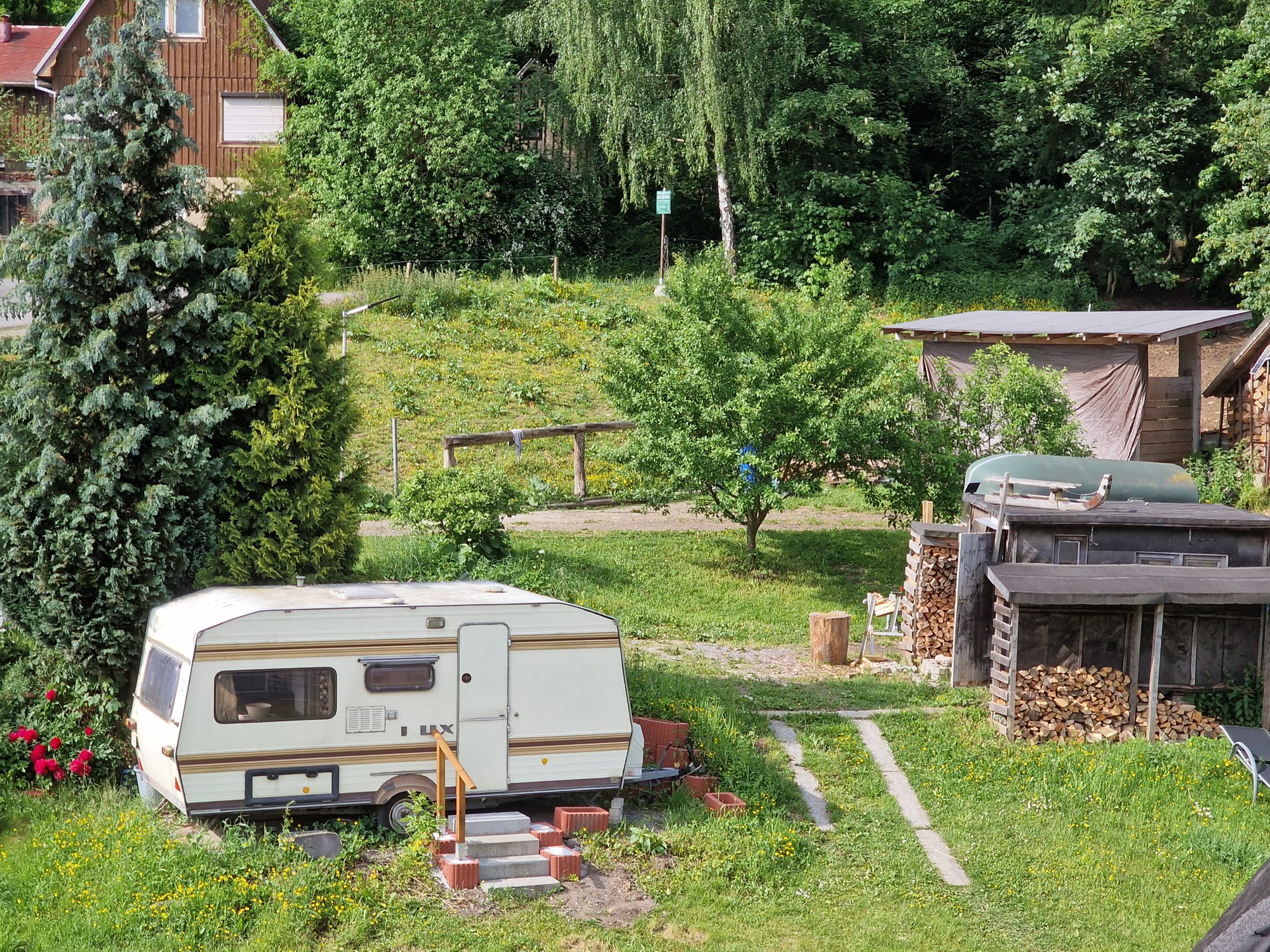 Campingurlaub im Osterzgebirge