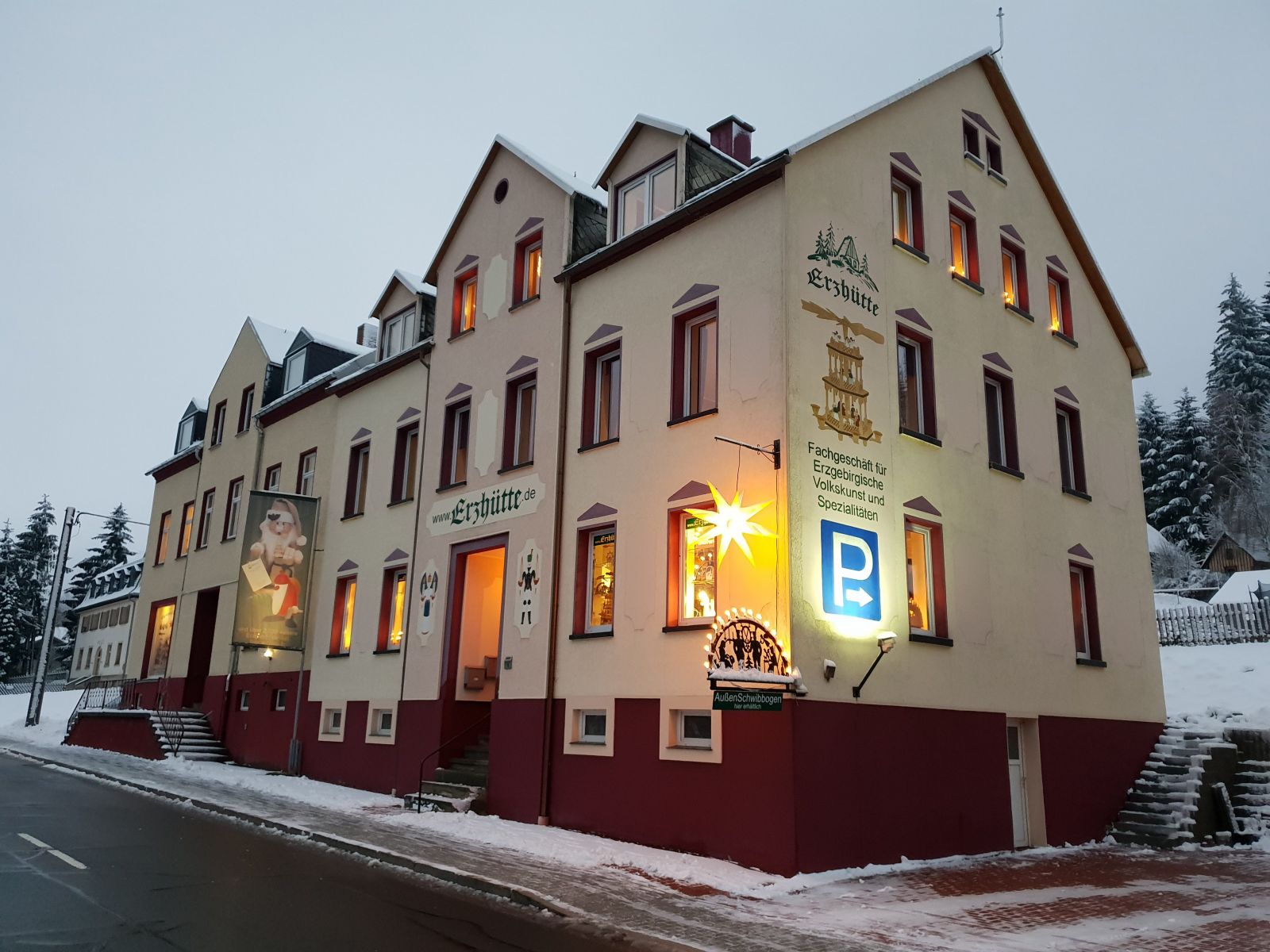 Erzhütte in Rechenberg-Bienenmühle