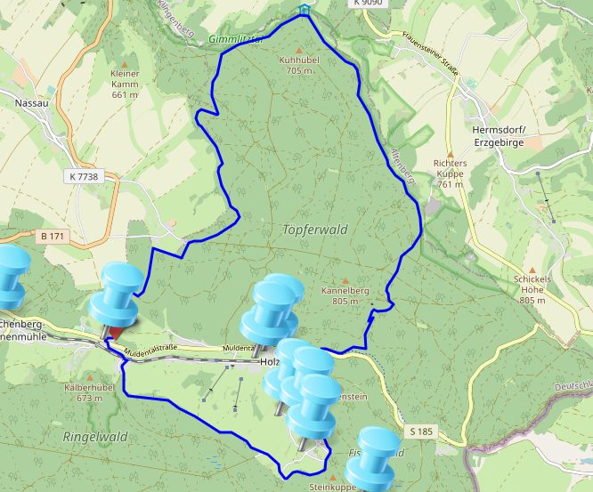 Übersicht Holzhauer Mühlentour